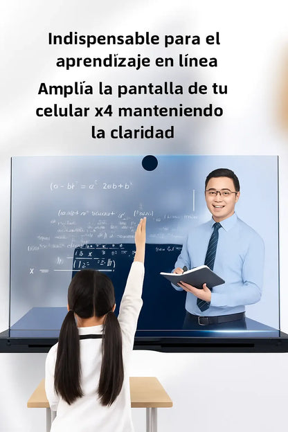 Convierte tu celular en una pantalla gigante HD en segundos: disfruta series, películas y juegos como nunca 2X1