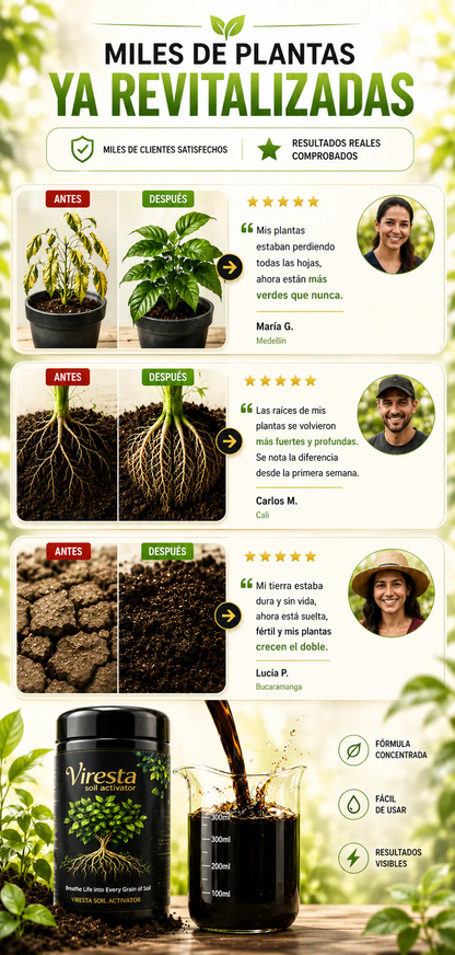 🌱 REVITALIZADOR DE SUELO PROMO 2*1 Col