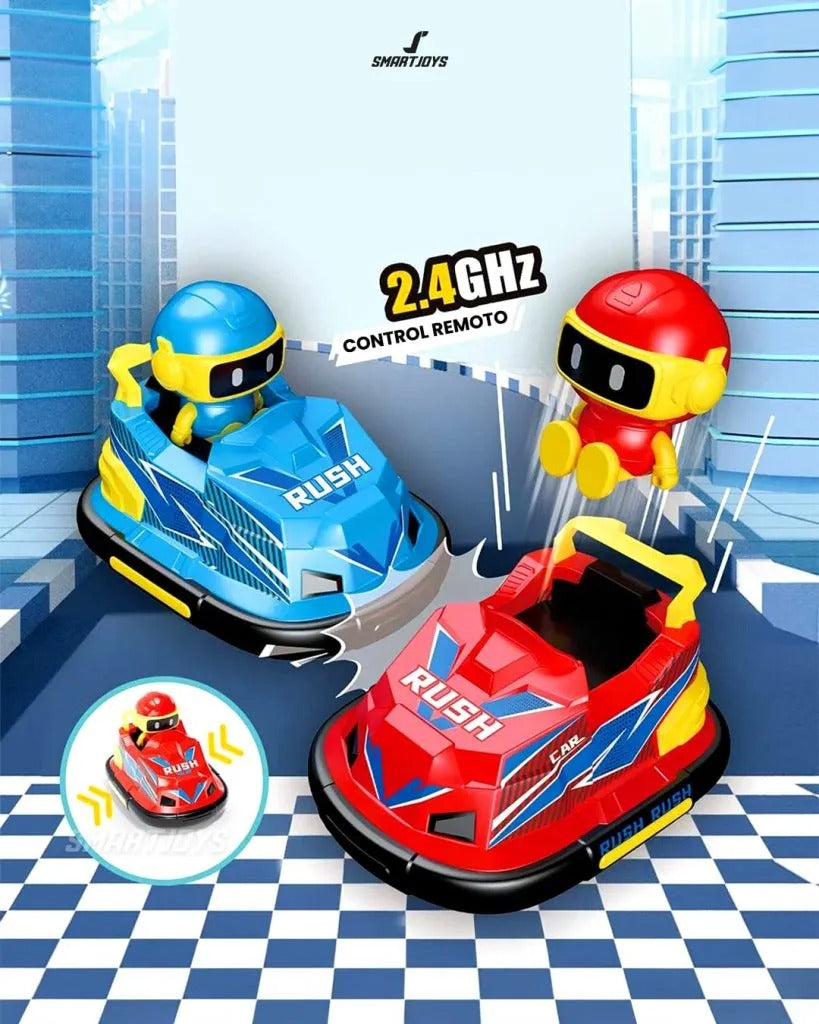 ¡Diversión al Máximo! 💥 Set de 2 Carros Chocones RC con PAGO SEGURO Contraentrega