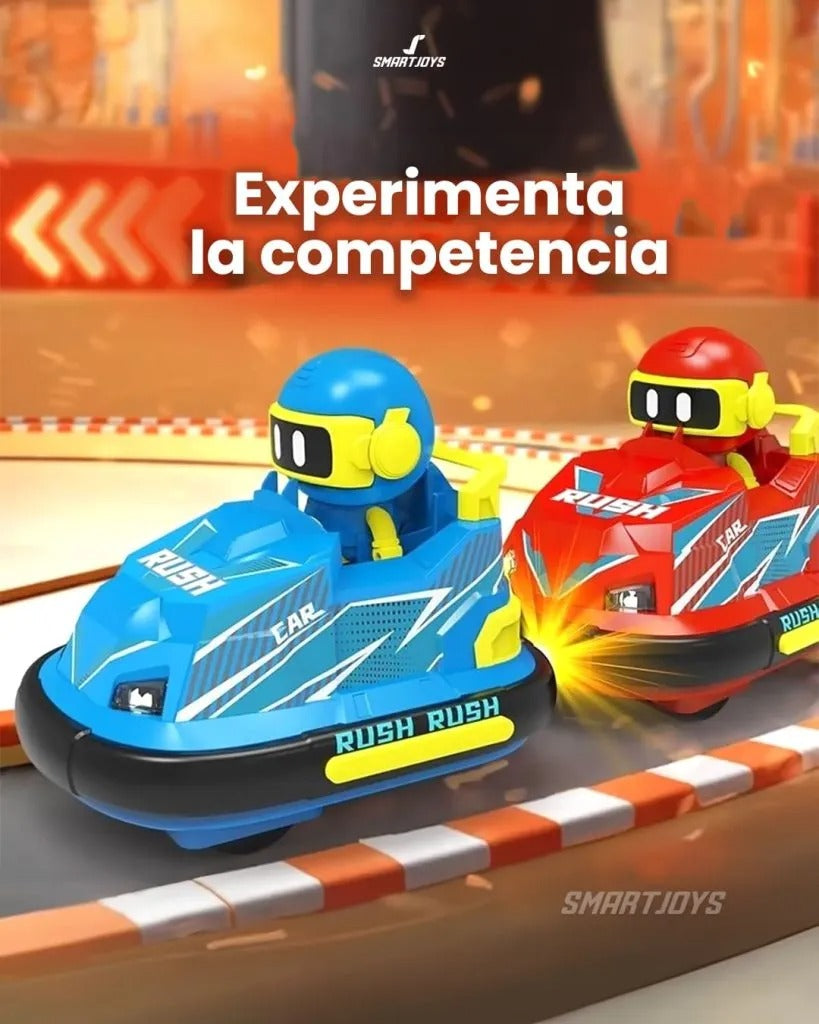 ¡Diversión al Máximo! 💥 Set de 2 Carros Chocones RC con PAGO SEGURO Contraentrega