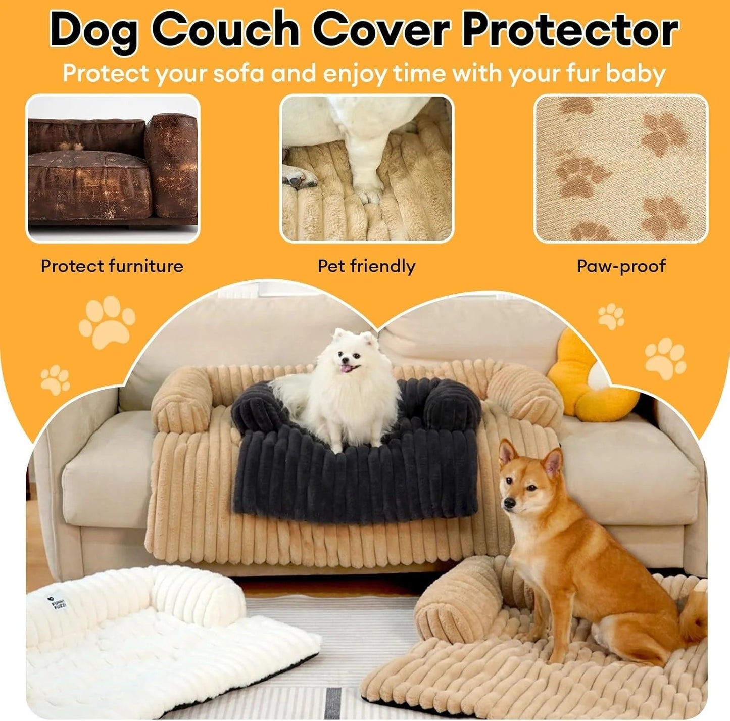 🐶 Protector & Tapete Cozy para Mascotas