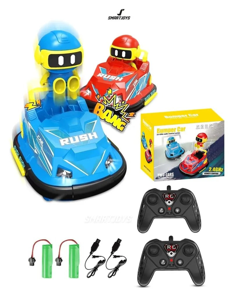 ¡Diversión al Máximo! 💥 Set de 2 Carros Chocones RC con PAGO SEGURO Contraentrega