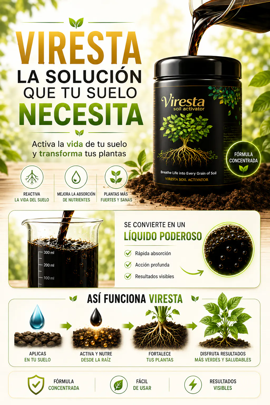 🌱 REVITALIZADOR DE SUELO PROMO 2*1 Col